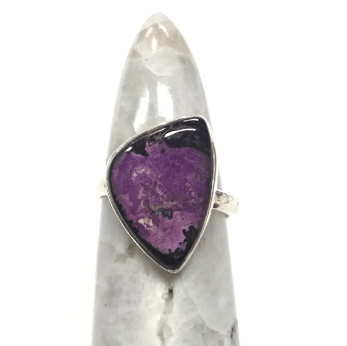 Esprit Creations Rings Sugalite Freeform Ring Sterling Silver