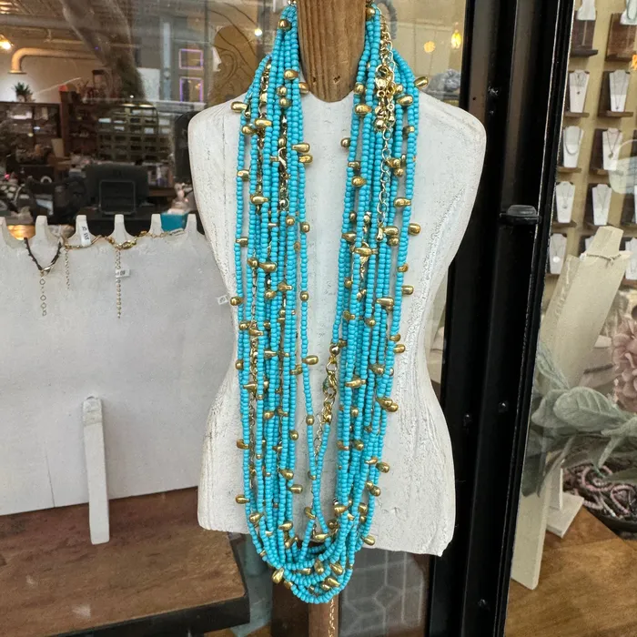 HeidiJHale Designs Necklaces Seed Bead Necklace 1618