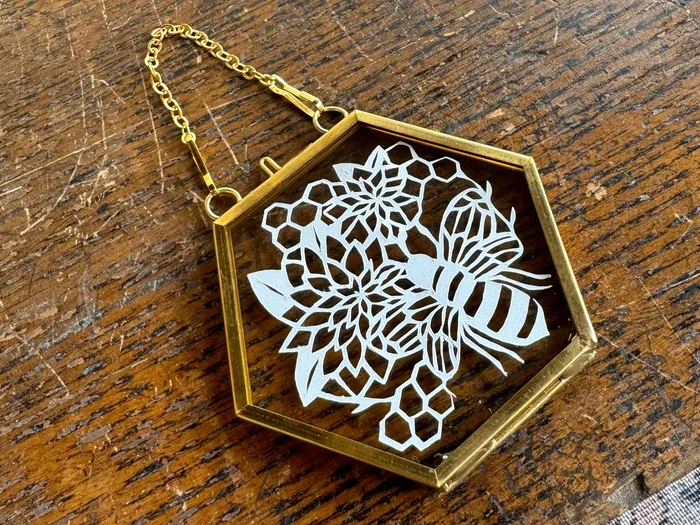Mini Hanging Paper Cut Bee Carissa Wei Consignment Rings