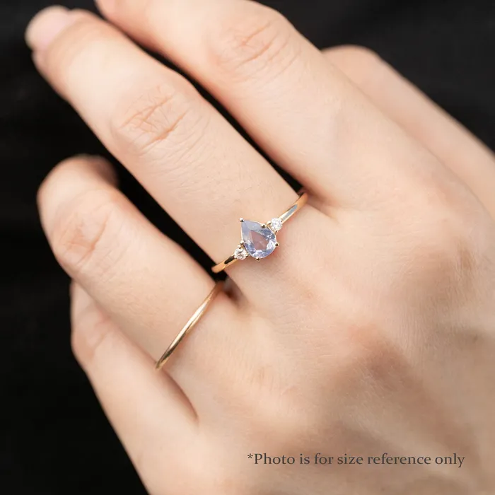 Rings Envero Jewelry Emilie Ring 060ct Light Blue Madagascar Sapphire 14K Yellow Gold One of a kind Rings Envero Jewelry Emilie Ring 060ct Light Blue Madagascar Sapphire 14K Yellow Gold One of a kind