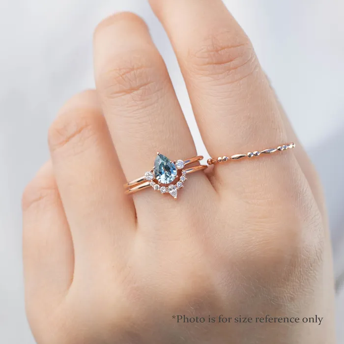 Rings Envero Jewelry Emilie Ring 060ct Light Blue Madagascar Sapphire 14K Yellow Gold One of a kind Rings Envero Jewelry Emilie Ring 060ct Light Blue Madagascar Sapphire 14K Yellow Gold One of a kind