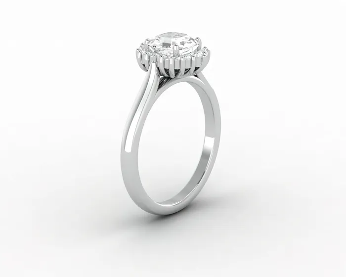 Juno 10 Ct Asscher Cut Halo Moissanite Engagement Ring Sapheena Jewelry Rings