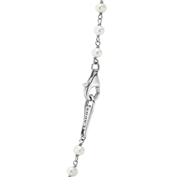 LAGOS Necklaces Luna Pearl Tassel Pendant Necklace