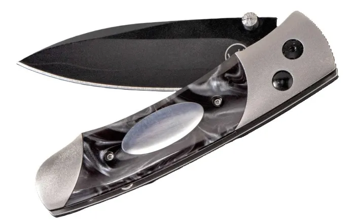 WILLIAM HENRY LLC Necklaces Titanium and Kirinite Pocket Knife