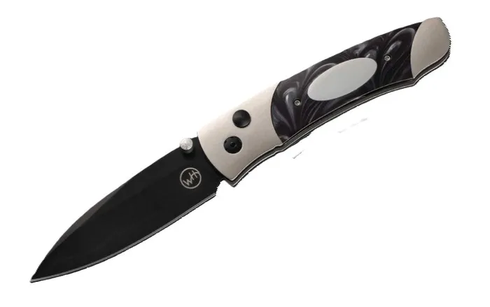 WILLIAM HENRY LLC Necklaces Titanium and Kirinite Pocket Knife