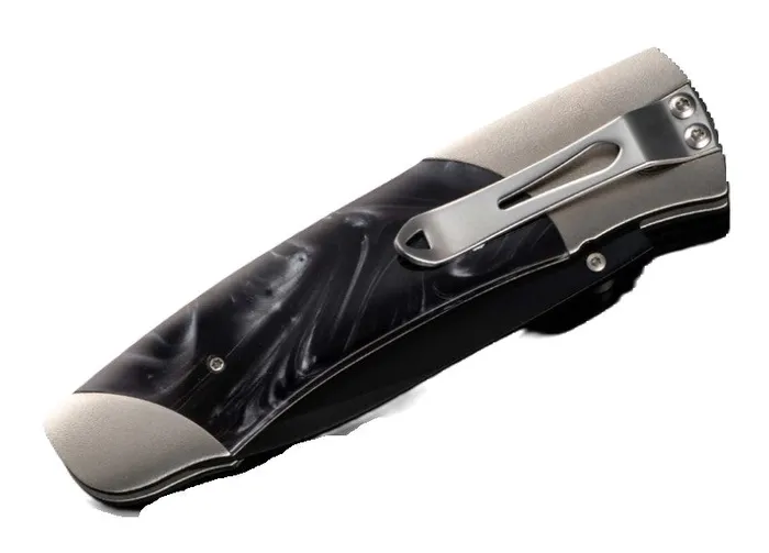 WILLIAM HENRY LLC Necklaces Titanium and Kirinite Pocket Knife