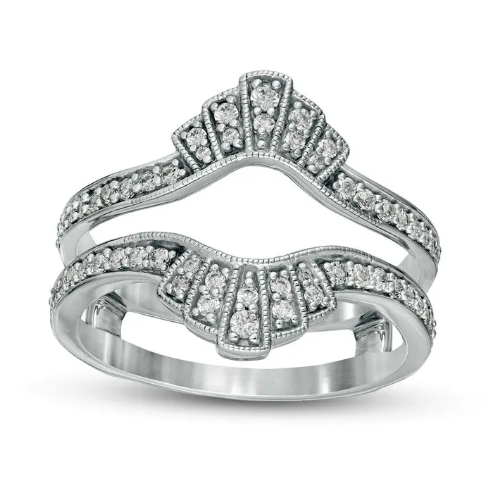 038 CT TW Natural Clarity Enhanced Diamond Antique VintageStyle Crown Solitaire Enhancer in Solid 14K White Gold Goldia Earrings 038 CT TW Natural Clarity Enhanced Diamond Antique VintageStyle Crown Solitaire Enhancer in Solid 14K White Gold Goldia Earrings