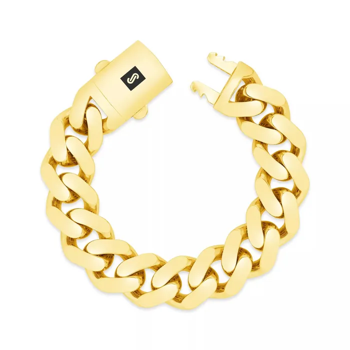10k Yellow Gold Royal Monaco Miami Cuban Link 13mm Chain Pendant Necklace 28 Goldiacom Necklaces