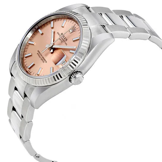 Bracelets JMS always Original Rolex Oyster Perpetual Date 34 Pink Dial Stainless Steel Bracelet Automatic Mens Watch 115234PSO