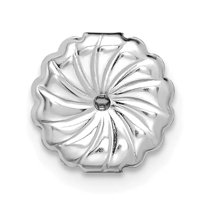 Goldia Earrings 14k White Gold 5 ctw Certified Lab Grown Diamond VSSI G Cushion 4 Prong Heavy Wt Stud Earrings