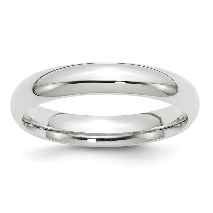 Goldia Rings Solid 14K White Gold 4mm Standard Comfort Fit MensWomens Wedding Band Ring Size 14 Goldia Rings Solid 14K White Gold 4mm Standard Comfort Fit MensWomens Wedding Band Ring Size 14