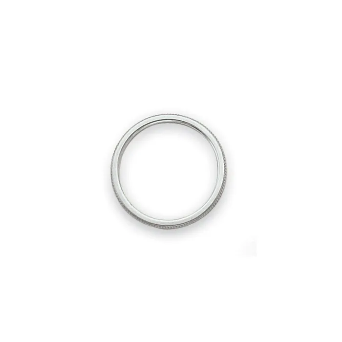 Goldia Solid 10K Yellow Gold White Gold 15mm Milgrain MensWomens Wedding Band Ring Size 5 Rings