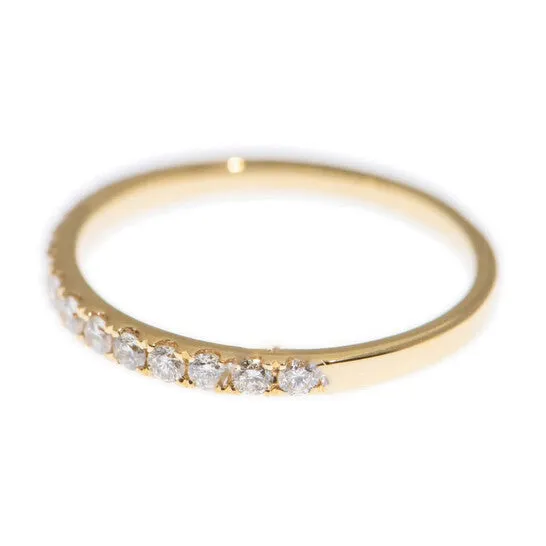 JMS always Original New J Collection Ring W Diamond 12 Rddi 025 Ct18ky 151 Gm 18kt Yellow Gold Gold Rings JMS always Original New J Collection Ring W Diamond 12 Rddi 025 Ct18ky 151 Gm 18kt Yellow Gold Gold Rings