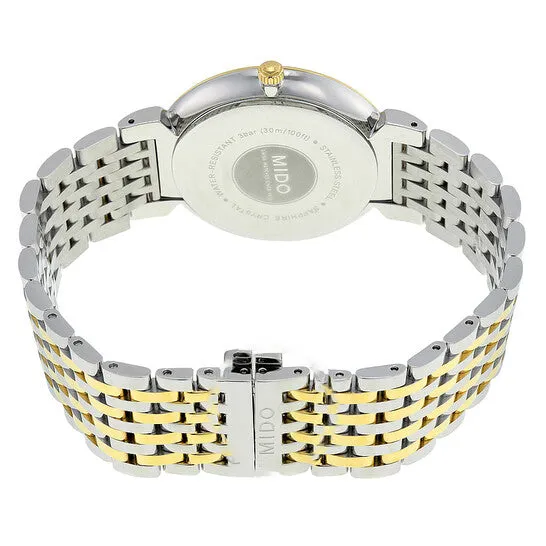 JMS always Rings Original Mido Dorada White Dial Twotone Mens Watch M0096102201300 JMS always Rings Original Mido Dorada White Dial Twotone Mens Watch M0096102201300