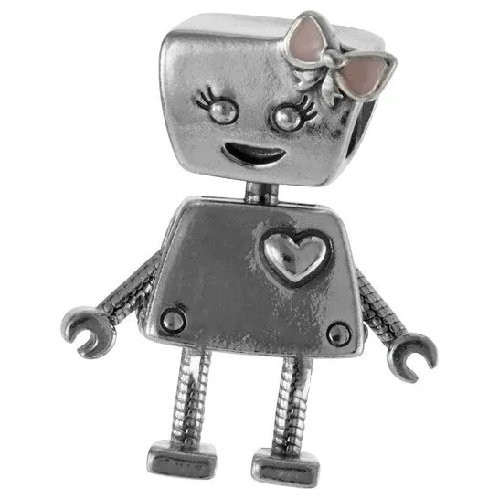 JMS always Rings Original Pandora Bella Bot Charm In Sterling Silver JMS always Rings Original Pandora Bella Bot Charm In Sterling Silver