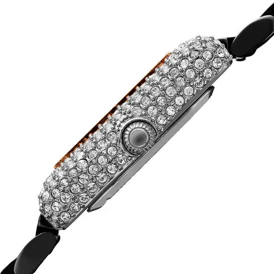 JMS always Watches Original Akribos XXIV Quartz White Dial Ladies Watch AK1108BKR JMS always Watches Original Akribos XXIV Quartz White Dial Ladies Watch AK1108BKR