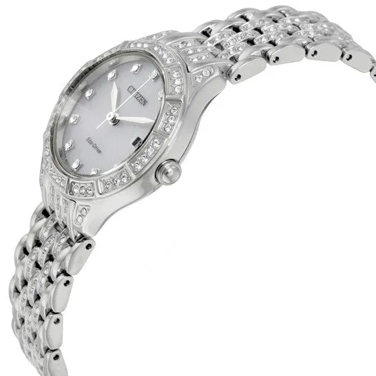 JMS always Watches Original Citizen Silhouette Crystal Silver Dial Ladies Watch EW232055A JMS always Watches Original Citizen Silhouette Crystal Silver Dial Ladies Watch EW232055A
