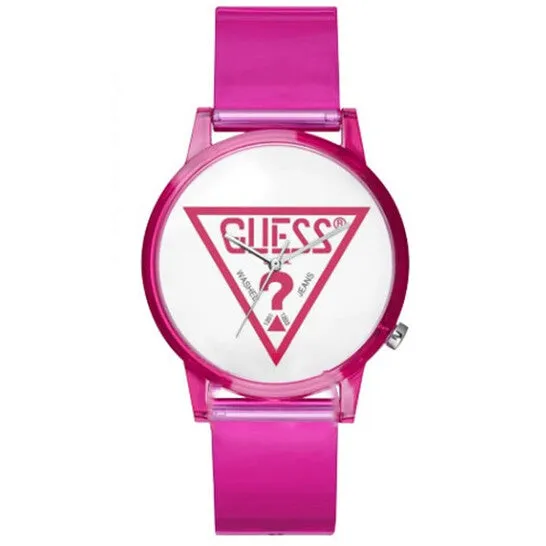 JMS always Watches Original Guess Classic White Dial Ladies Watch V1018M4 JMS always Watches Original Guess Classic White Dial Ladies Watch V1018M4