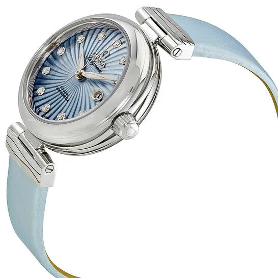JMS always Watches Original Omega DeVille Ladymatic Automatic Blue Mother of Pearl Dial Ladies Watch 42532342057002 JMS always Watches Original Omega DeVille Ladymatic Automatic Blue Mother of Pearl Dial Ladies Watch 42532342057002