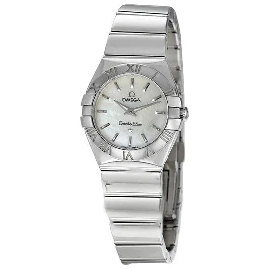 JMS always Watches Original Preowned Omega Constellation White Mother of Pearl Dial Ladies Watch 12310246005002 JMS always Watches Original Preowned Omega Constellation White Mother of Pearl Dial Ladies Watch 12310246005002