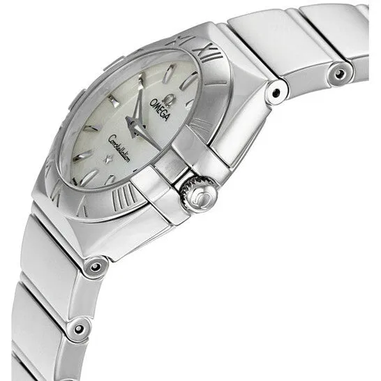 JMS always Watches Original Preowned Omega Constellation White Mother of Pearl Dial Ladies Watch 12310246005002 JMS always Watches Original Preowned Omega Constellation White Mother of Pearl Dial Ladies Watch 12310246005002