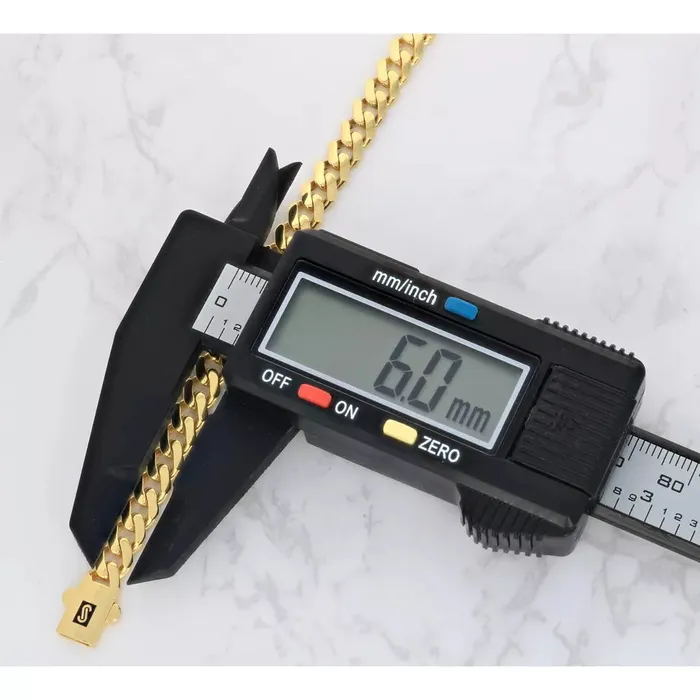Necklaces Goldiacom 14k Yellow Gold Royal Monaco Miami Cuban Link 6mm Chain Pendant Necklace 26