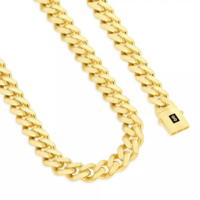Necklaces Goldiacom 14k Yellow Gold Royal Monaco Miami Cuban Link 6mm Chain Pendant Necklace 26