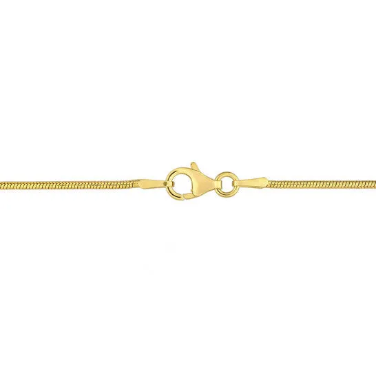Original AMOUR 12mm Snake Chain Necklace In Yellow Plated Sterling Silver 20 In JMS always Necklaces Original AMOUR 12mm Snake Chain Necklace In Yellow Plated Sterling Silver 20 In JMS always Necklaces