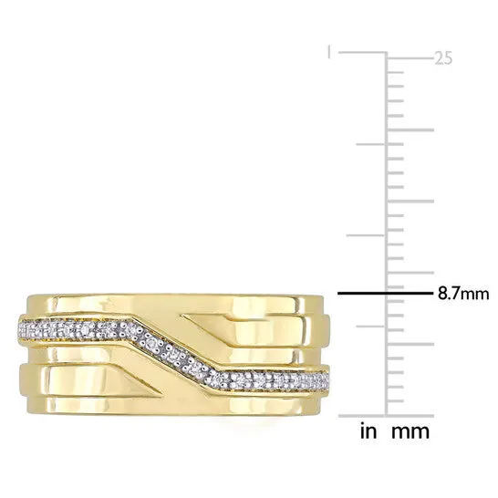 Original Amour Yellow Silver 110 CT TDW Diamond Ring JMS always Rings