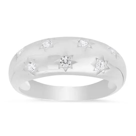 Original Kylie Harper Sterling Silver Celestial Dome Ring JMS always Rings Original Kylie Harper Sterling Silver Celestial Dome Ring JMS always Rings