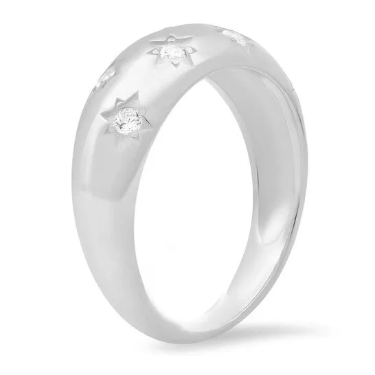 Original Kylie Harper Sterling Silver Celestial Dome Ring JMS always Rings