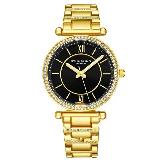 Original Stuhrling Original Symphony Black Dial Ladies Watch M15616 JMS always Watches Original Stuhrling Original Symphony Black Dial Ladies Watch M15616 JMS always Watches