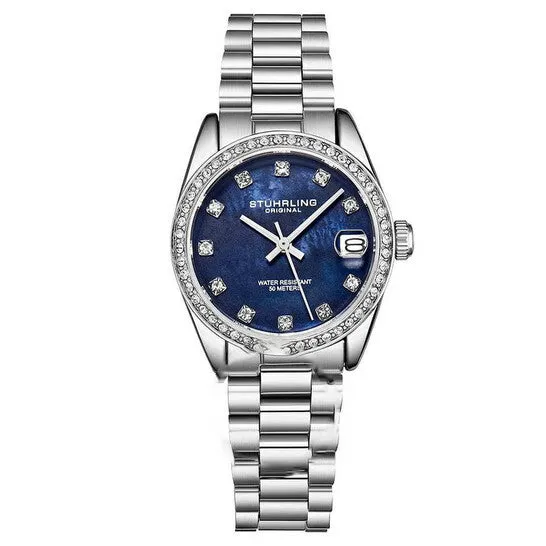 Original Stuhrling Original Vogue Blue Dial Ladies Watch M15703 JMS always Watches Original Stuhrling Original Vogue Blue Dial Ladies Watch M15703 JMS always Watches