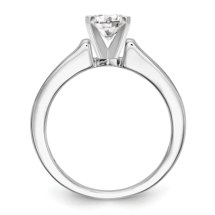 Rings Goldia 14k White Gold 14 Ct Lab Grown Diamond VSSI G Peg Set Engagement Ring