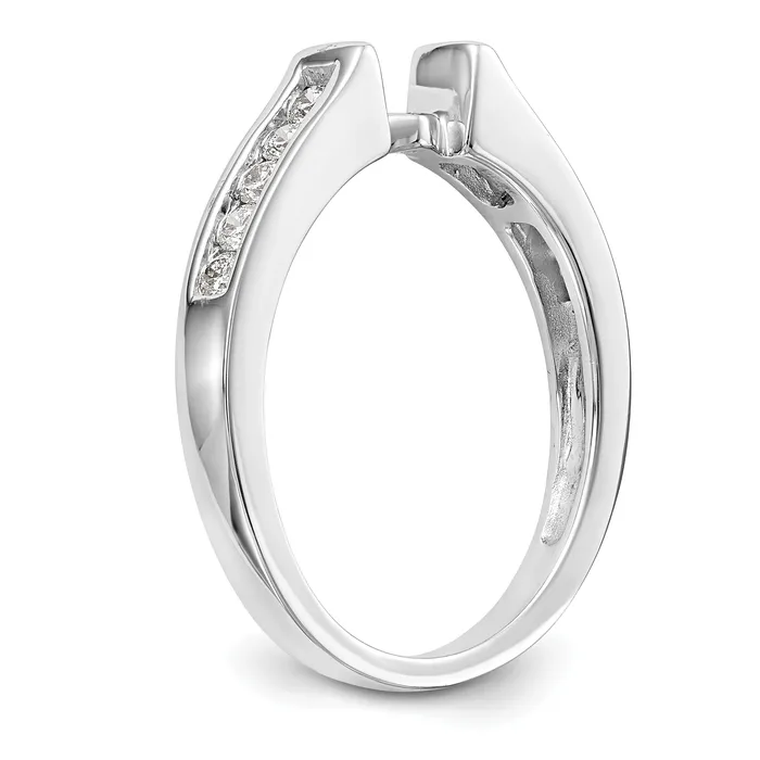 Rings Goldia 14k White Gold 14 Ct Lab Grown Diamond VSSI G Peg Set Engagement Ring