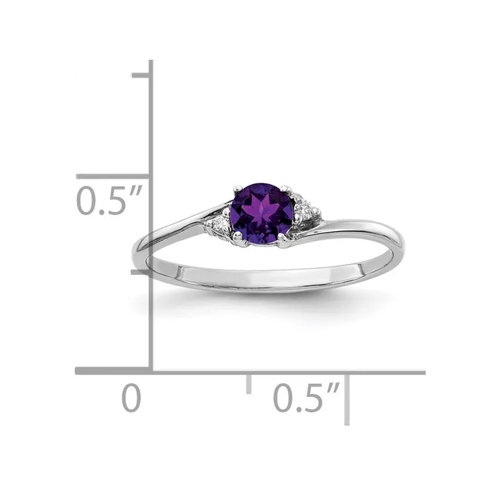 Rings Goldia 14k White Gold Real Diamond u0026 Gemstone Ring Mtg
