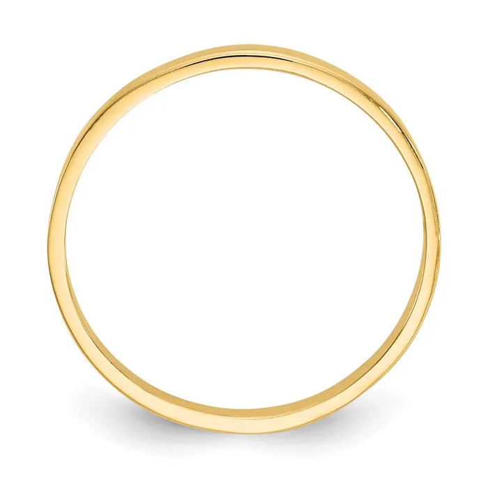 Rings Goldia 14K Yellow Gold High Polished Band Childs Ring