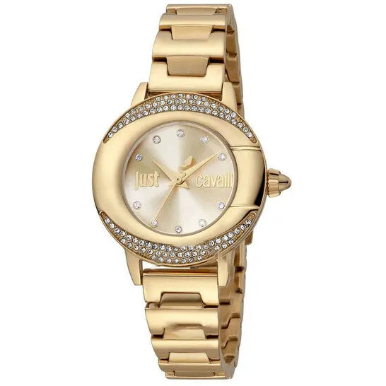 Rings JMS always Original Just Cavalli Glam Chic Goldtone Dial Ladies Watch JC1L150M0055 Rings JMS always Original Just Cavalli Glam Chic Goldtone Dial Ladies Watch JC1L150M0055