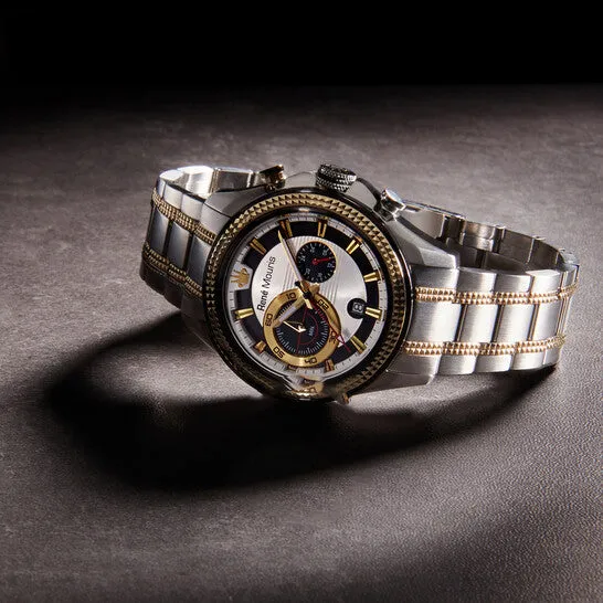 Rings JMS always Original Ren Mouris Trofeo Chronograph Twotone Dial Mens Watch 90120RM3 Rings JMS always Original Ren Mouris Trofeo Chronograph Twotone Dial Mens Watch 90120RM3