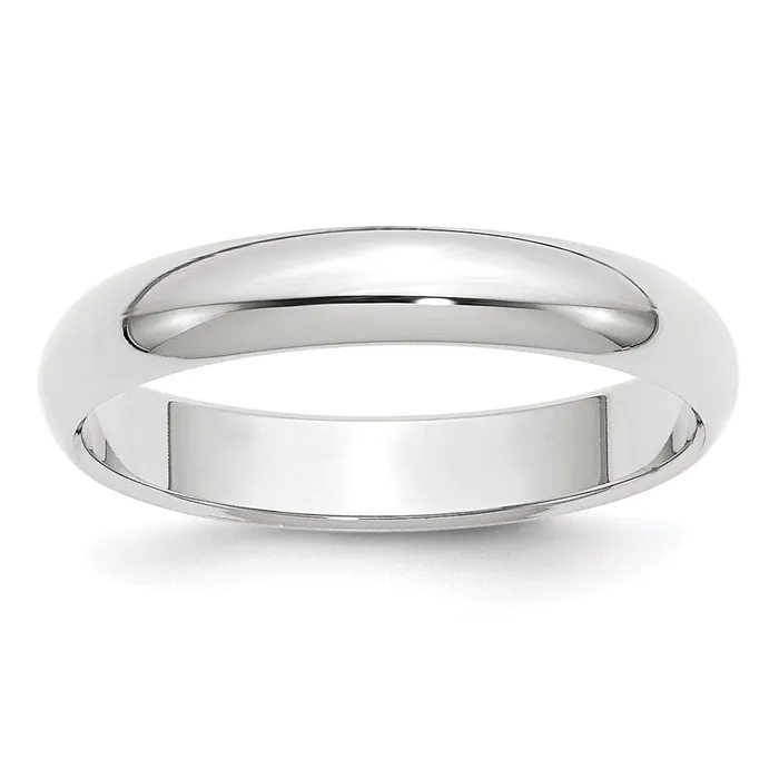 Rings Solid 14K Yellow Gold White Gold 4mm HalfRound MensWomens Wedding Band Ring Size 12 Goldia Rings Solid 14K Yellow Gold White Gold 4mm HalfRound MensWomens Wedding Band Ring Size 12 Goldia