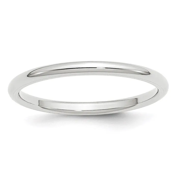 Solid 18K White Gold 2mm Standard Comfort Fit MensWomens Wedding Band Ring Size 115 Goldia Rings Solid 18K White Gold 2mm Standard Comfort Fit MensWomens Wedding Band Ring Size 115 Goldia Rings