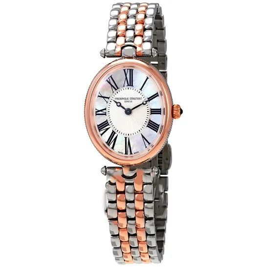 Watches JMS always Original Frederique Constant Classics Art Deco Quartz White Mother of Pearl Dial Ladies Watch FC200MPW2V2B Watches JMS always Original Frederique Constant Classics Art Deco Quartz White Mother of Pearl Dial Ladies Watch FC200MPW2V2B