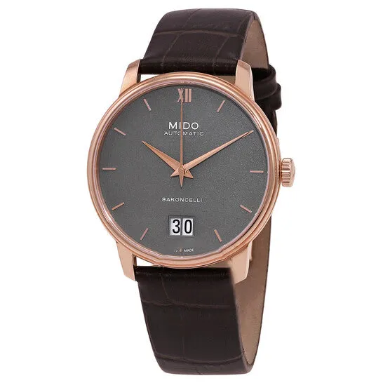 Watches JMS always Original Mido Baroncelli Automatic Grey Dial Watch M0274263608800 Watches JMS always Original Mido Baroncelli Automatic Grey Dial Watch M0274263608800