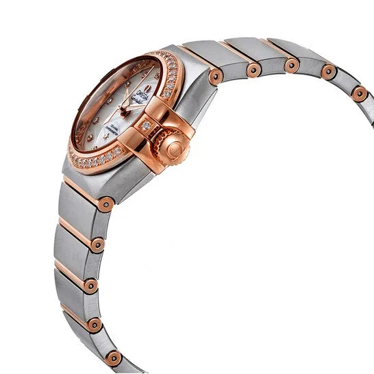 Watches JMS always Original Omega Constellation CoAxial White MothofPearl Dial 27 mm Ladies Watch 12325272055005