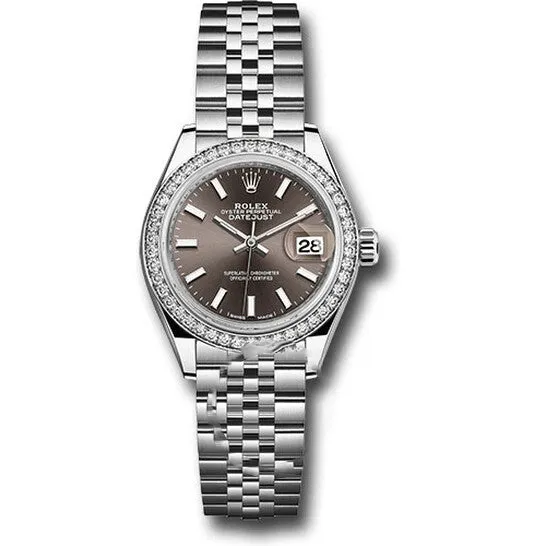 Watches JMS always Original Rolex Lady Datejust Automatic Grey Dial Ladies Jubilee Watch 279384GYSJ Watches JMS always Original Rolex Lady Datejust Automatic Grey Dial Ladies Jubilee Watch 279384GYSJ