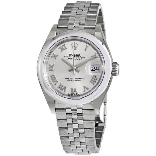 Watches JMS always Original Rolex Lady Datejust Automatic Silver Dial Ladies Jubilee Watch 279160SRJ Watches JMS always Original Rolex Lady Datejust Automatic Silver Dial Ladies Jubilee Watch 279160SRJ