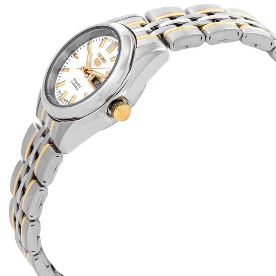 Watches JMS always Original Seiko Series 5 Automatic White Dial Ladies Watch SYMA35K1 Watches JMS always Original Seiko Series 5 Automatic White Dial Ladies Watch SYMA35K1