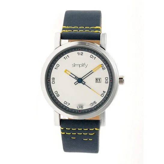 Watches JMS always Original Simplify The 5300 Silver Dial Blue Leather Watch SIM5301 Watches JMS always Original Simplify The 5300 Silver Dial Blue Leather Watch SIM5301