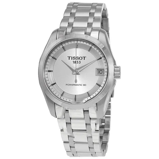Watches JMS always Original Tissot Couturier Powermatic 80 Automatic Ladies Watch T0352071103100 Watches JMS always Original Tissot Couturier Powermatic 80 Automatic Ladies Watch T0352071103100