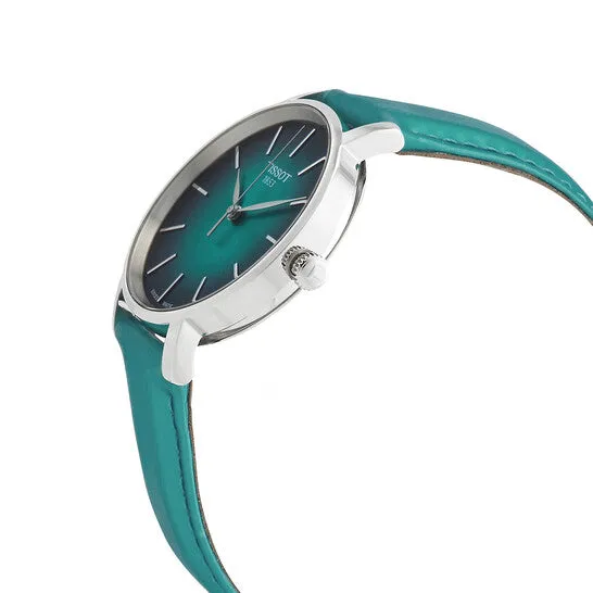Watches JMS always Original Tissot Everytime Lady Quartz Turquoise Dial Watch T1432101709100 Watches JMS always Original Tissot Everytime Lady Quartz Turquoise Dial Watch T1432101709100